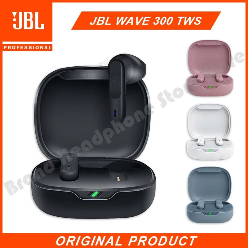 100% Оригинальные JBL WAVE 300TWS настоящие беспроводные Bluetooth-наушники стерео