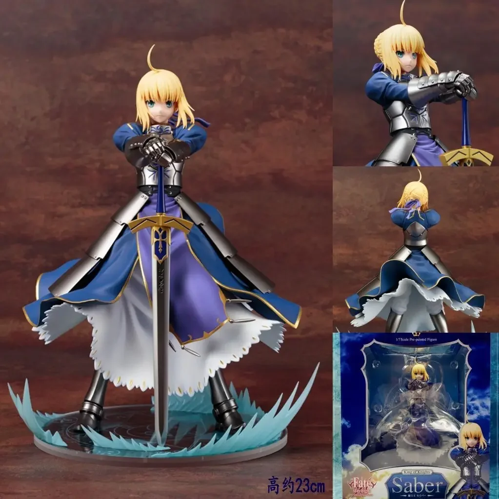 Фото Редкая коллекционная фигурка Fate/Grand Order Saber Gilgamesh Rin, аниме-игрушка, подарочный комплект №3
