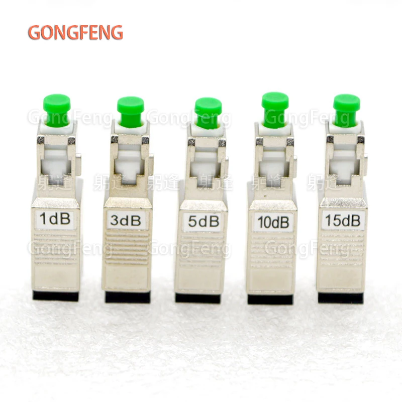 Новый переходник для оптоволокна SC/APC Female-SC/UPC Фиксированный аттенюатор 1 ~ 15 дБ