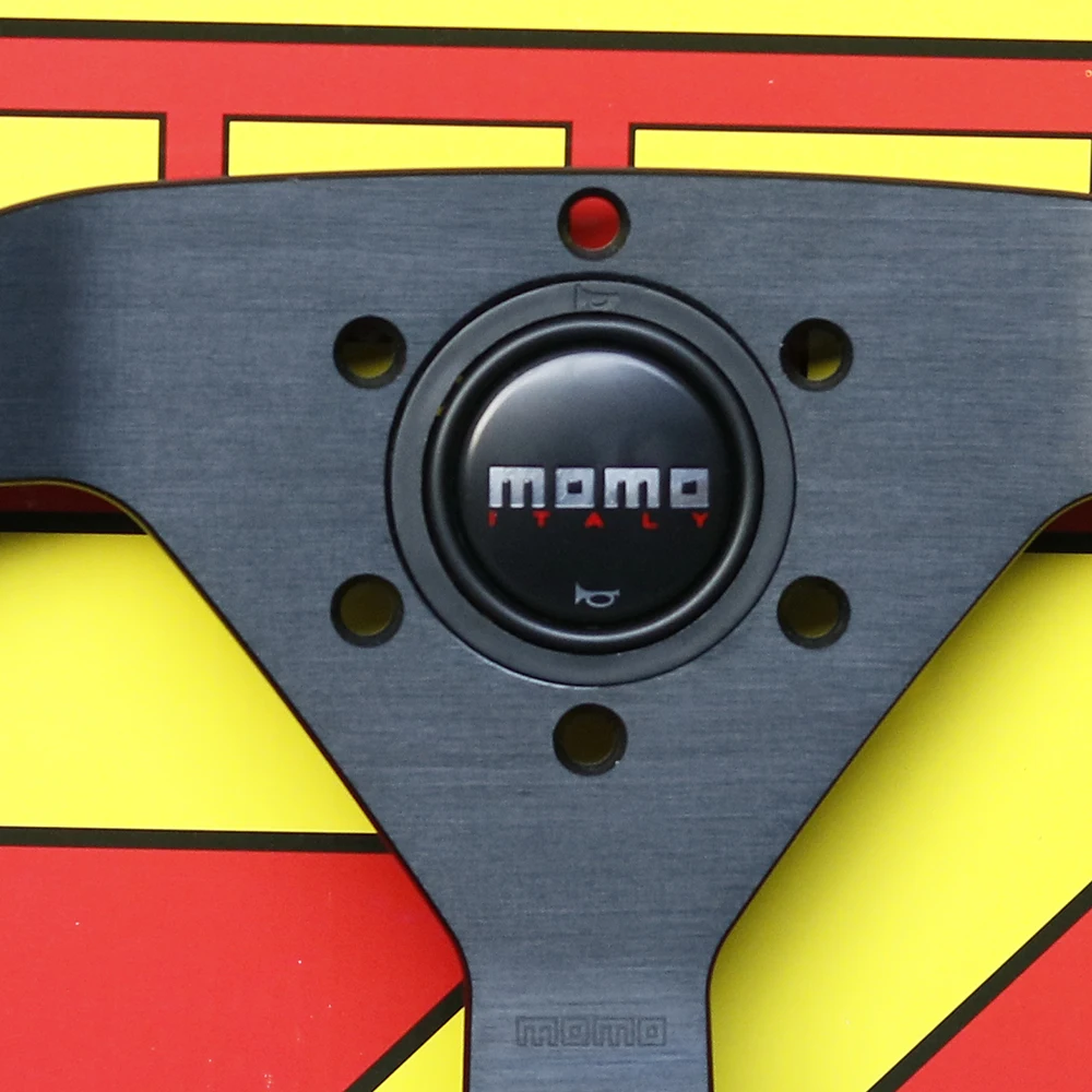 for momo Black High Performance Sports Steering Wheel Horn Button Racing Switch Push Cover | Wheels &amp Horns
