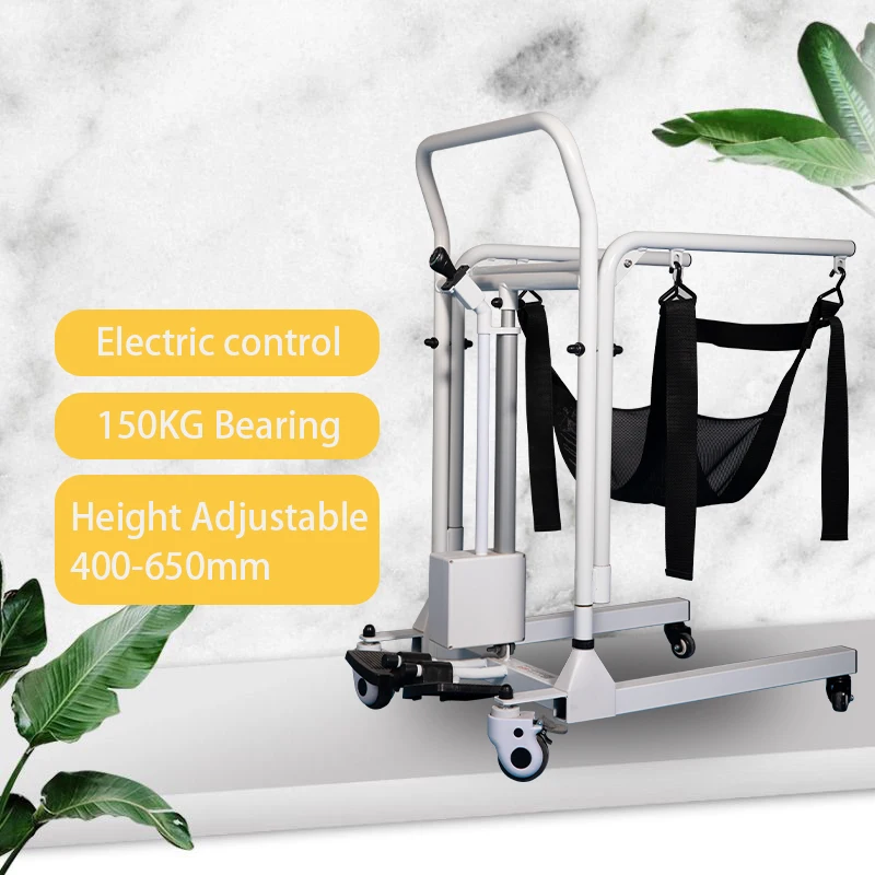 

Household care paralyzed lifter commode chair electric lift patient transfer chair for senior people