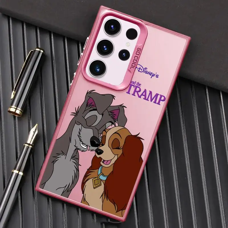 Противоударный чехол для Samsung Galaxy S24 S23 S22 Ultra S20 FE S21 Plus Note 20 силиконовый телефона Lady