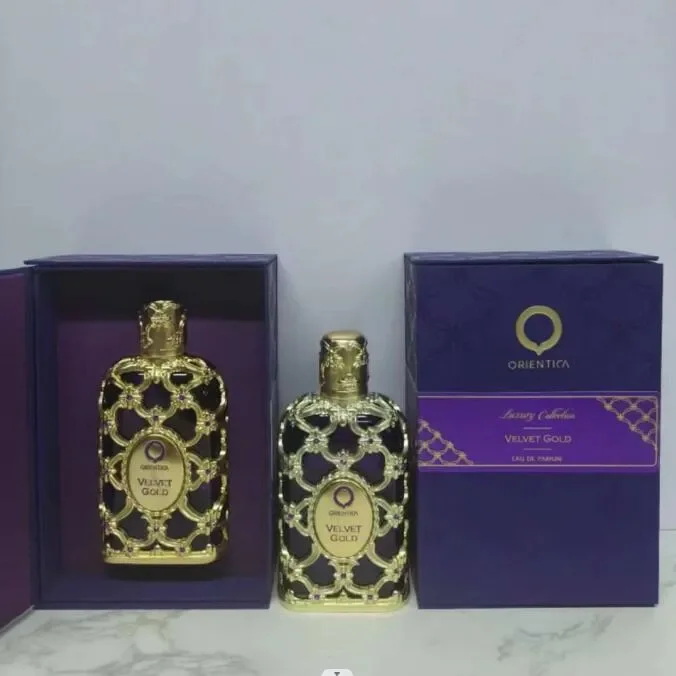 

Orientica Velvet Gold Oud Saffron Royal Amber Rouge 80ML Men Women Eau De Parfum Unisex Neutral Perfume Rose Cologne Spray