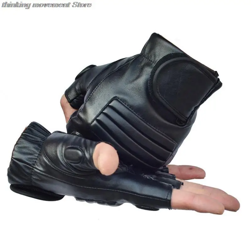 

Half-finger Gloves Men's Motorcycle New Military Fans Outdoor Climbing Cycling Fitness Sports Protection Outdoor Gloves