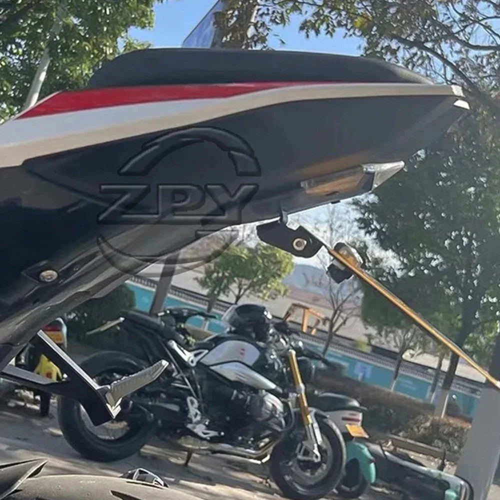 Новинка регулируемый короткий номерной знак для мотоцикла S1000 задний фотосигнал