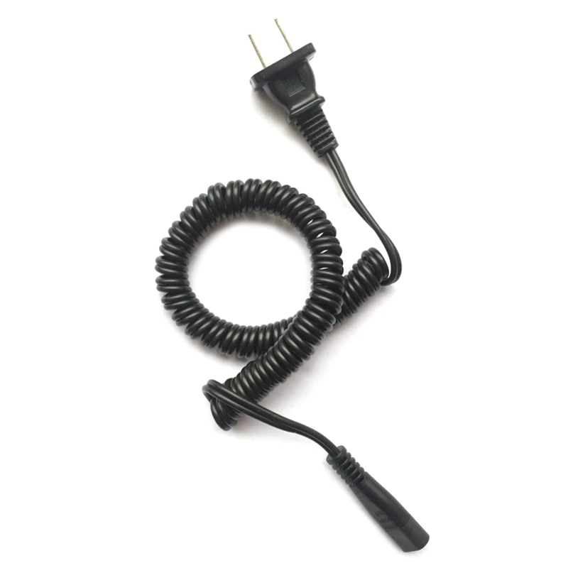 US Plug Shaver Charger Power Spring Cord Fit for philips Shaver HQ487 HQ488 HQ4601 HQ5801 Electric Razor Trimmer Adapter