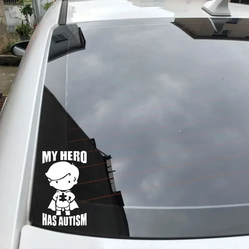 17 см * 10 Автомобильная наклейка My Hero аутизм личность ПВХ автомобильное Украшение