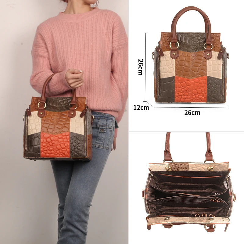 bag woman luxury famous brands the tote bags designer genuine leather totes vintage ladies office woman wallets and handbags free global shipping