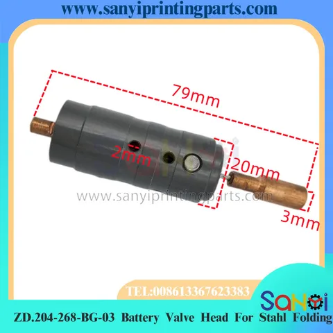 Лучшее качество ZD.204-268-BG-03 головка клапана батареи для складных деталей из стали