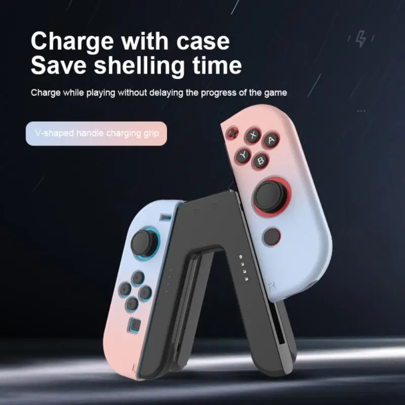 

Game console handle bracket bracket charger for Switch OLED handle bracket for Joycon left and right controller accessories
