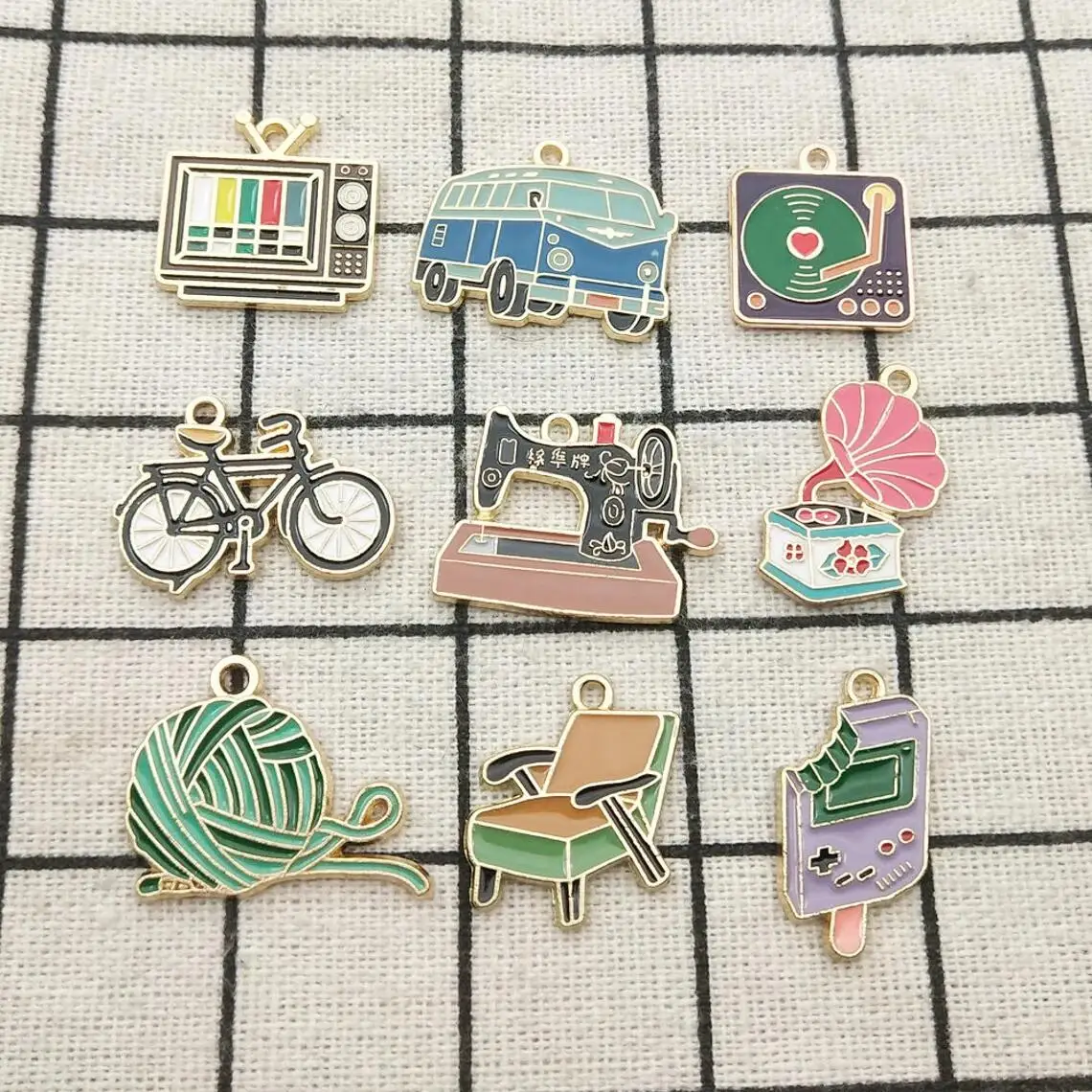 Sewing Machine Charm For Jewelry Making Diy Accessories