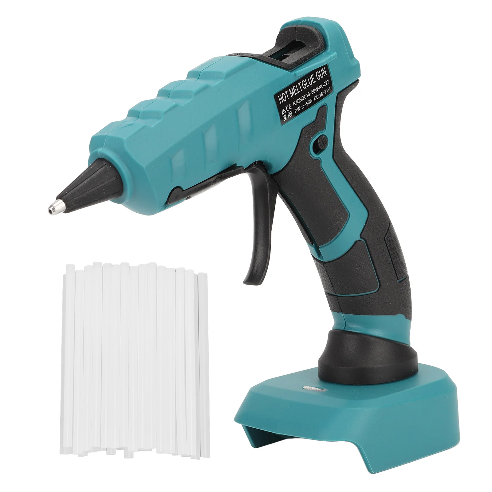 

Беспроводной горячий клей, быстрый подогрев, анти-ожоги, ручной клей с 7 мм Dia Stick для BL1850 18V