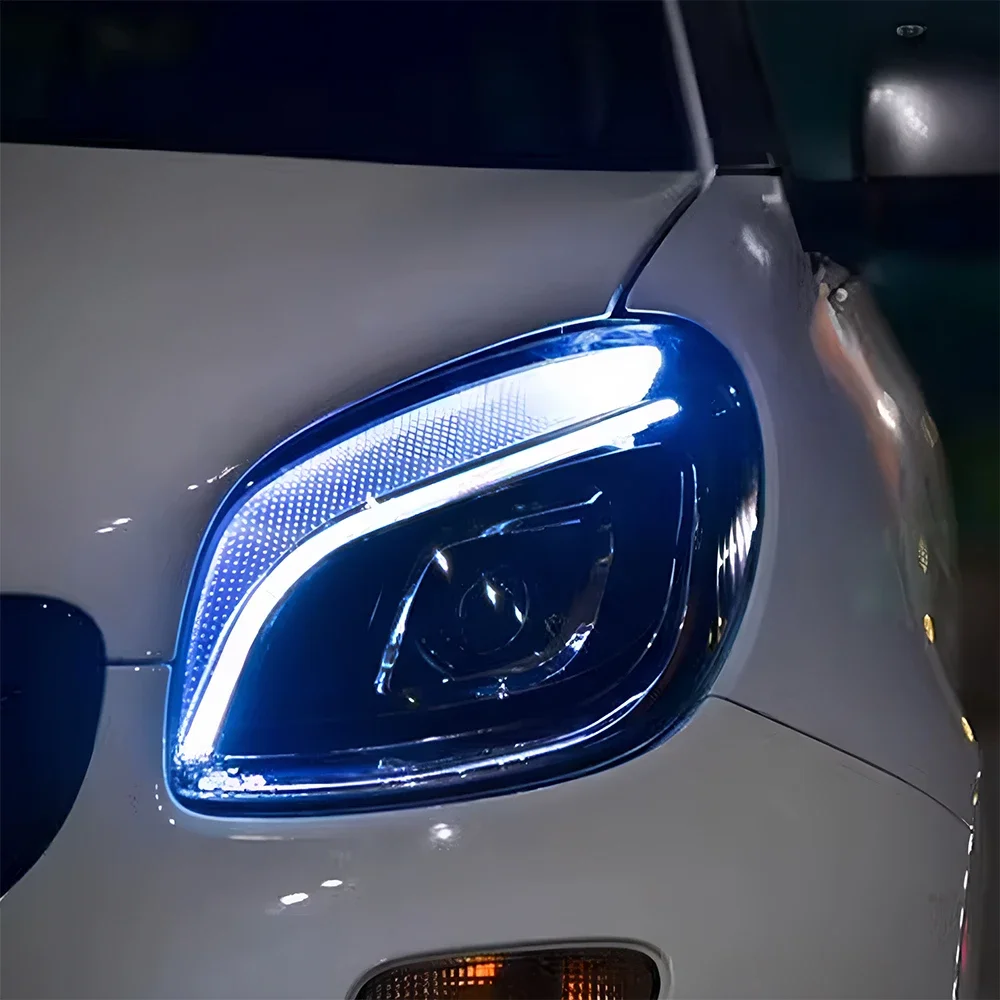 Автомобильный передний фонарь для Smart Fortwo Forfour 2015-2019 W451 W453 W452 автоматические