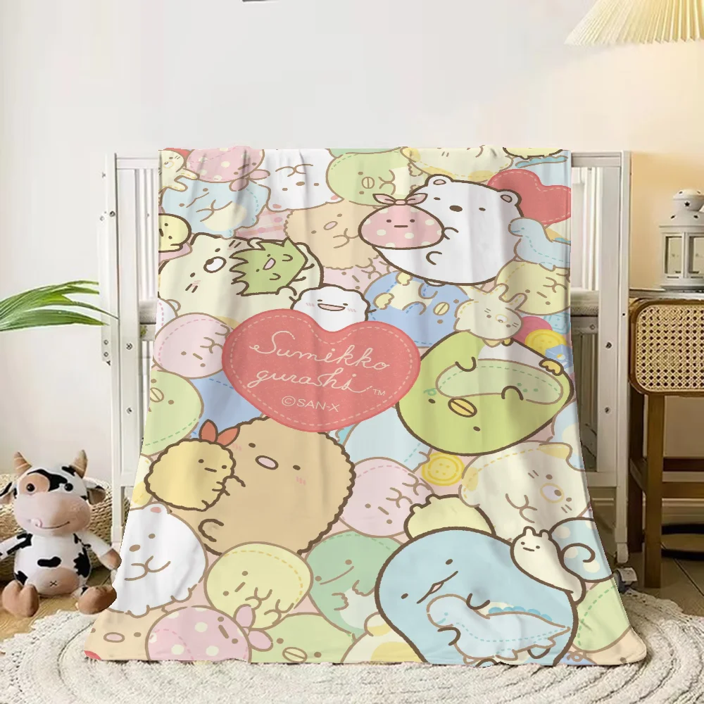 Sumikko Gurashi коралловое флисовое одеяло для взрослых модный стиль смесь