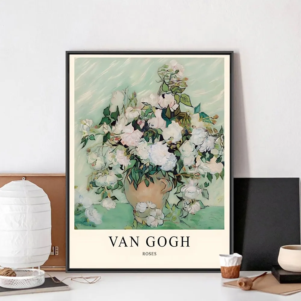 Плакат Ван Гога сделай сам постер из крафт-бумаги винтажный настенная живопись