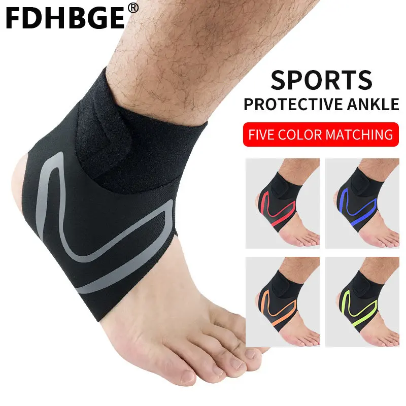 

FDHBGE Fitness Sports Running Basketball Gym Ankle Brace Elastic Support Foot Weights Wraps Protector Legs Power Weightlifting