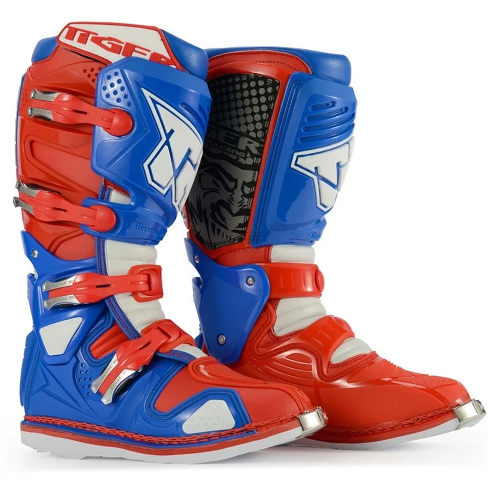 

Новые мотоциклетные ботинки для мотокросса, профессиональные мотоциклетные ботинки, Нескользящие ботинки, гоночные ботинки для езды по бе...