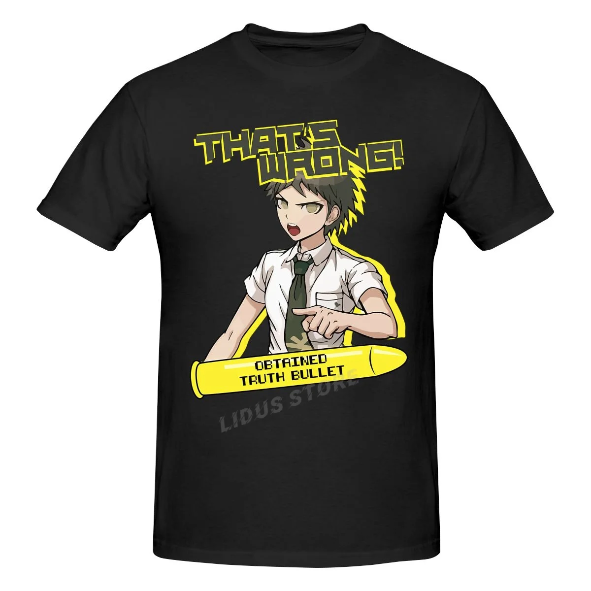 

Hajime Hinata That's Wrong T shirt Harajuku Clothing Short Sleeve Cotton Streetwear Graphic Tshirt Tees