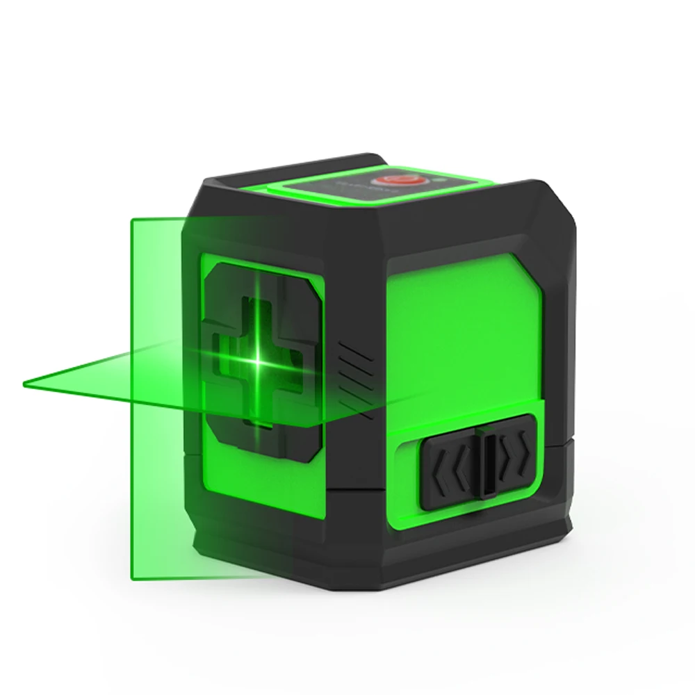 

HAUPTSON 2-линейный зеленый лазерный уровень, самовыравнивающийся вертикальный горизонтальный сильный зеленый луч, лазерный уровень