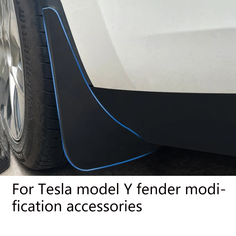 

Mudflaps 4Pcs/Set New Energy Car Mud Flaps For Tesla Model Y Mudguards Splash Guards Fender Matte Black ABS Accessories