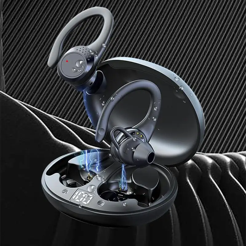 

Потрясающие беспроводные наушники: Спортивные наушники Bluetooth 5,2 с крючком для непревзойденной производительности