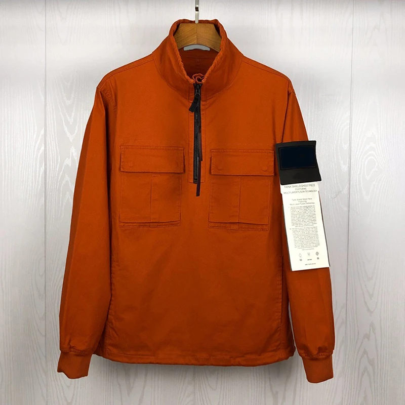 

Мужская куртка-бомбер на молнии, Повседневная ветровка-карго, верхняя одежда, весна-осень 2022