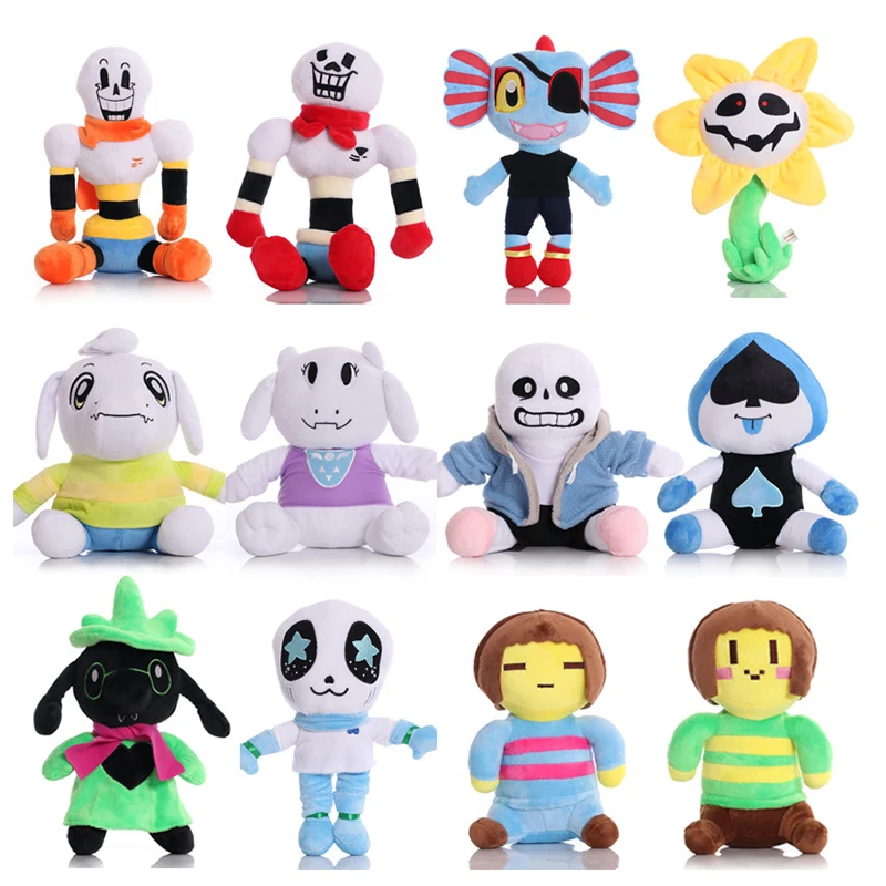 Папирус из андертейл Temmie Плюшевая Игрушка Аниме Кукла Санс ториэль игра мягкая