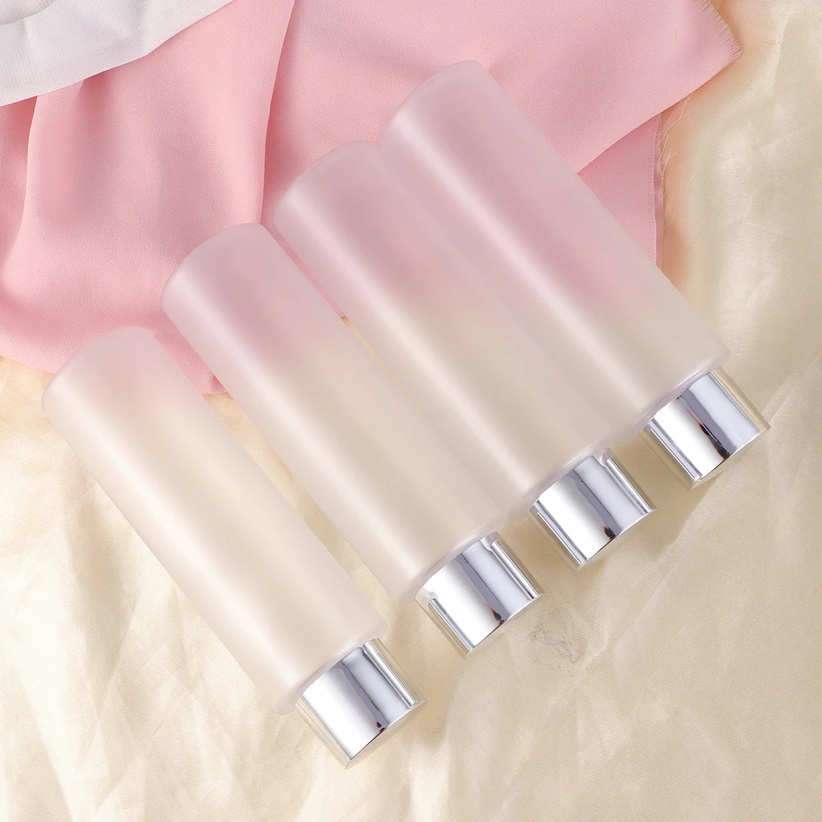 

Bottles Travel Empty Jarbottle Cosmetictube Caps Toner Containers Sample Hand Cleaning Pot Essential 200Ml Oilcleanser Cream