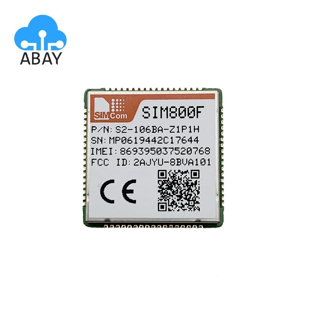 

SIM800F s2-106BA Quad-band GSM/GPRS Module Instead of SIM900 850/900/1800/1900 MHz Transmit Voice SMS Data Information Module