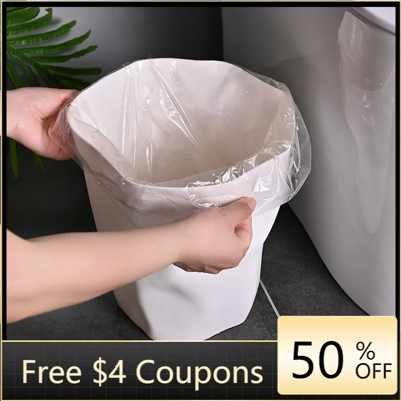 

Nordic Light Luxury Ins Wind Trash Can Living Room Office Uncovered Trash Can Kitchen Creative Bedroom Wastebasket