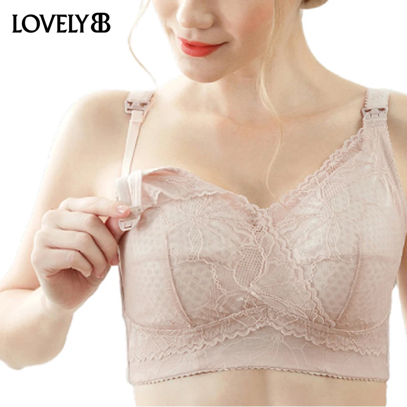 

Maternity Nursing Bras Breastfeeding Bra Thin Section No Steel Ring Breast Feeding Bra Pregnancy Adjustable Breast Feeding Bras