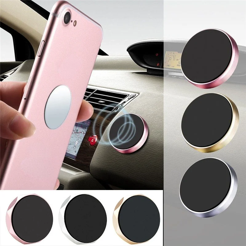 

General Magnetic Adhesive Car Mobile Phone Bracket Car Accessories Dashboard Phone Bracket Car Decoration