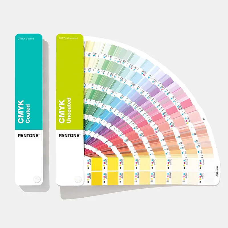 2019 New PANTONE Pantone Color Card International Standard Universal CMYK Four-Color Overprinted Printed Color CU Color Card