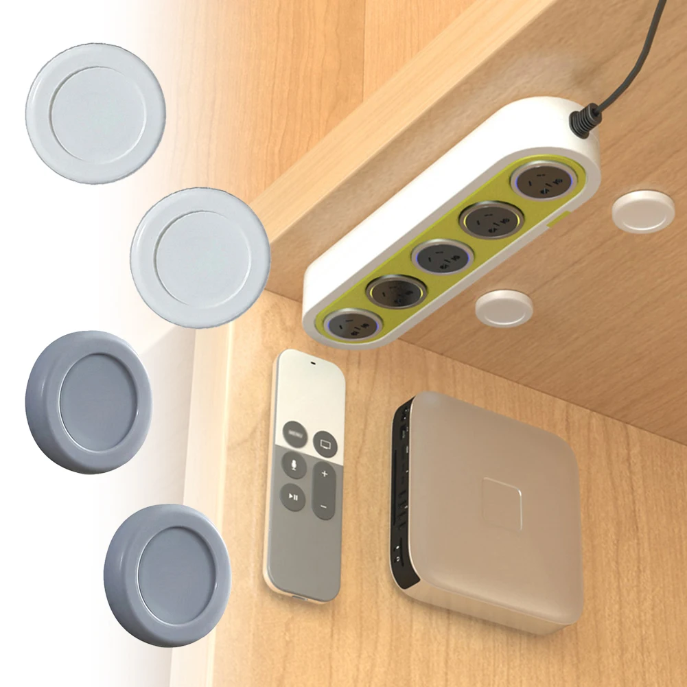 

Magnetic Remote Control Wall Mount Hook Refrigerator Sticker Fridge Magnet Wall Holder Decor Home Decor Organizer Hook