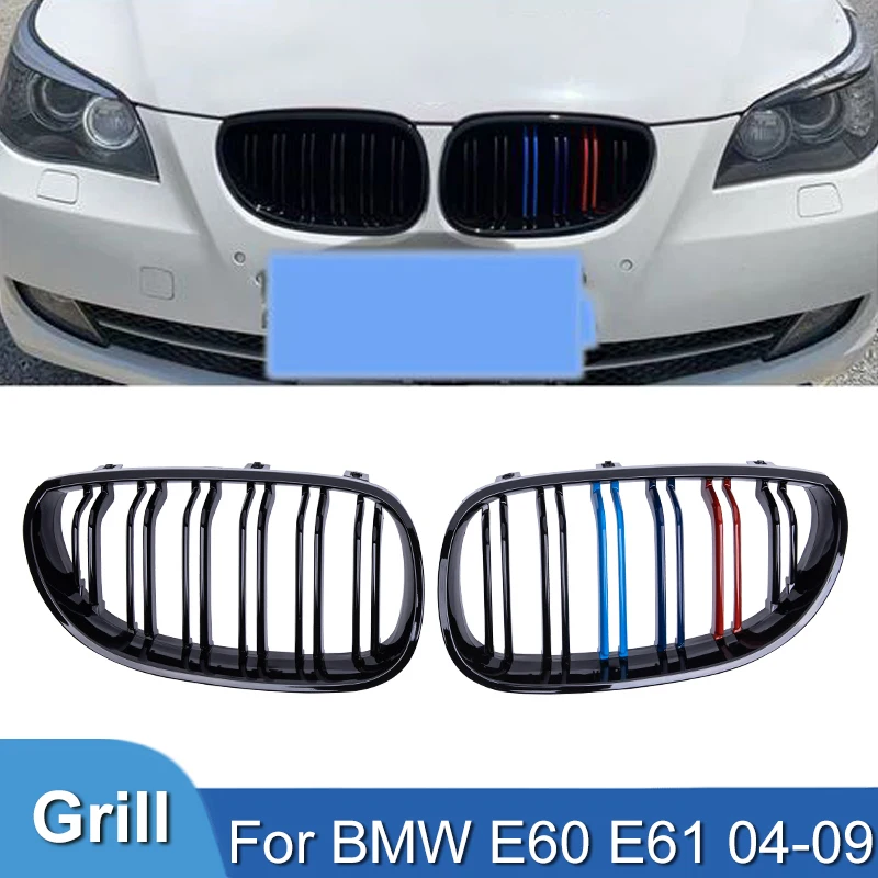 Решетка для радиатора BMW 5-Series E60 E61 04-09 из углеродного волокна |