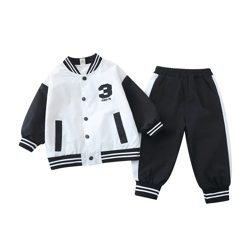

2pcs Baby Boys Clothing Set Spring Autumn Girls Clothes Suit Children's Coat + Pants Toddler Sport Suit Kids Outfits 2-11Years