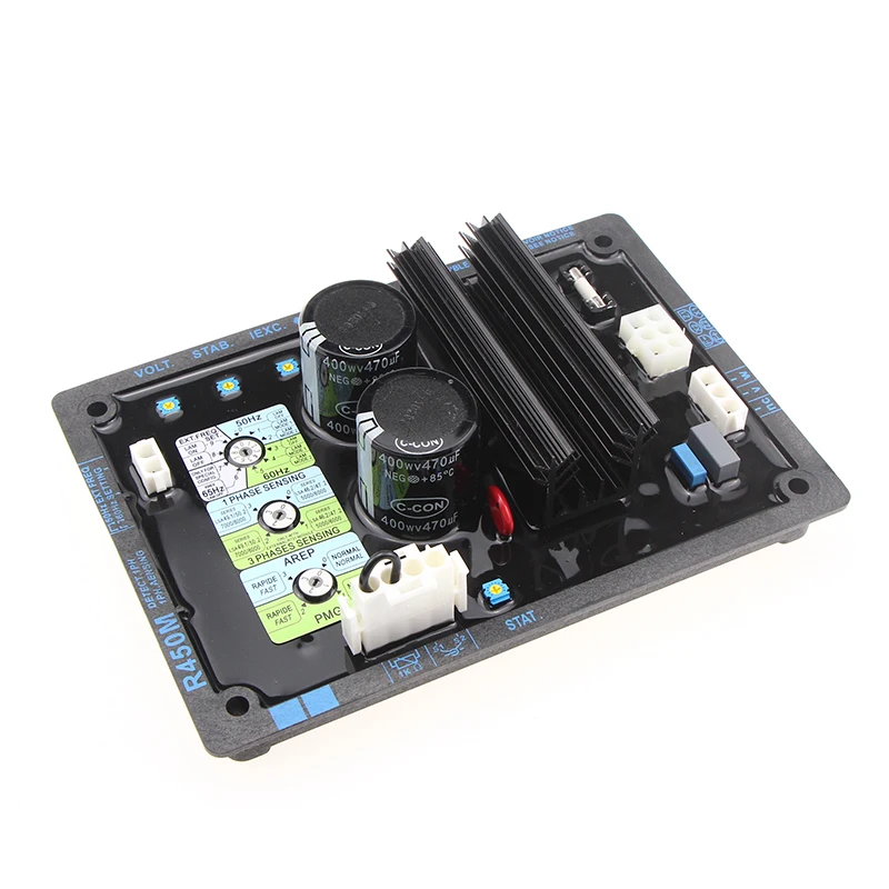 Регулируемый дизельный генератор Leroy Somer R450M регулятор AVR