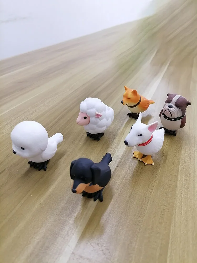 

Creative Creatures Dogbirds Cute Doll Pets Model Dogbird Combined Dog Bird Figure Toy Collectible Table Ornaments Birthday Gifts