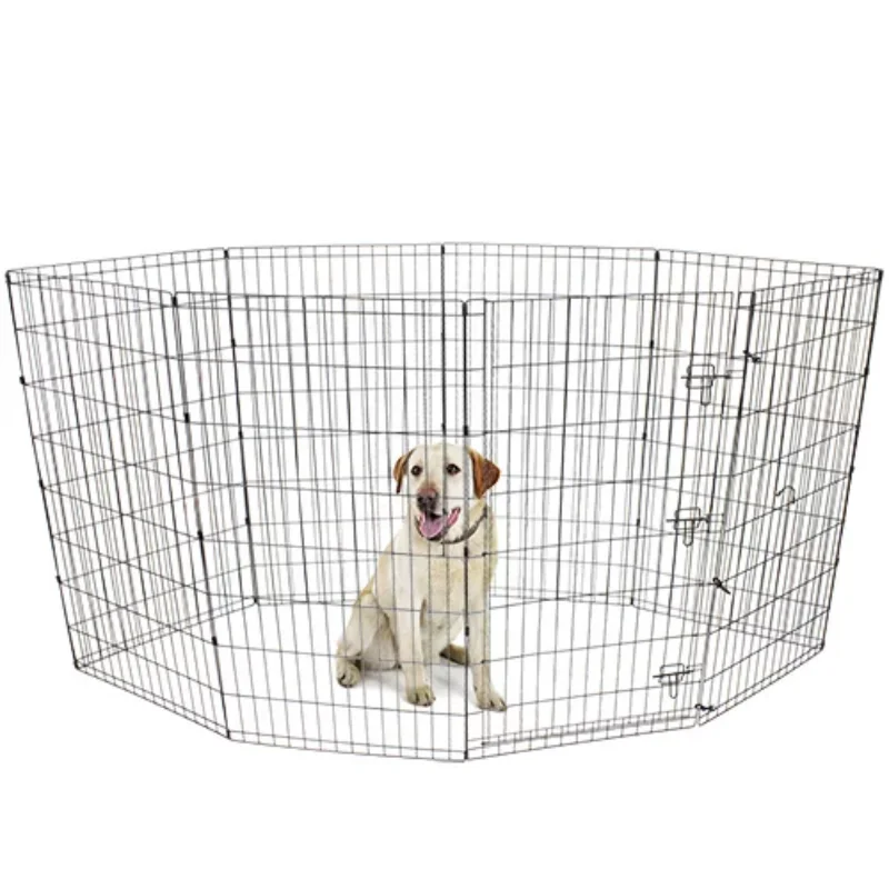 

Vibrant Life, 8-Panel Pet Exercise Play Pen with Door ( 24" 30" 36" 42" 48" )