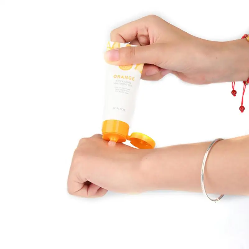 

30ml Orange Body Scrub Cream Exfoliating Gel Whitening Body Facial Scrub Skin Cleaning Moisturizing Exfoliating Oil Control