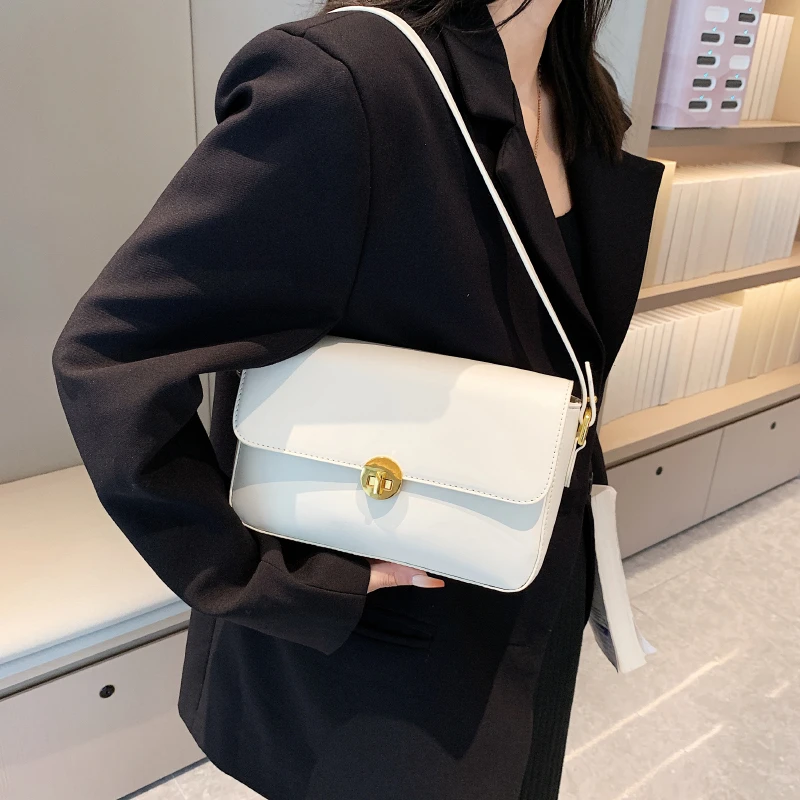 Flap Crossbody Bags for Women 2023 Winter Trend Fashion Small PU Leather Shoulder Bag Designer Handbags and Purses High Quality