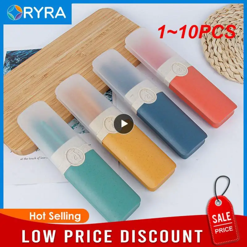 1~10PCS Functional Outdoor Dining Simple Lightweight Portable Cutlery Durable Student Dining Eco-friendly Kitchenware Reusable
