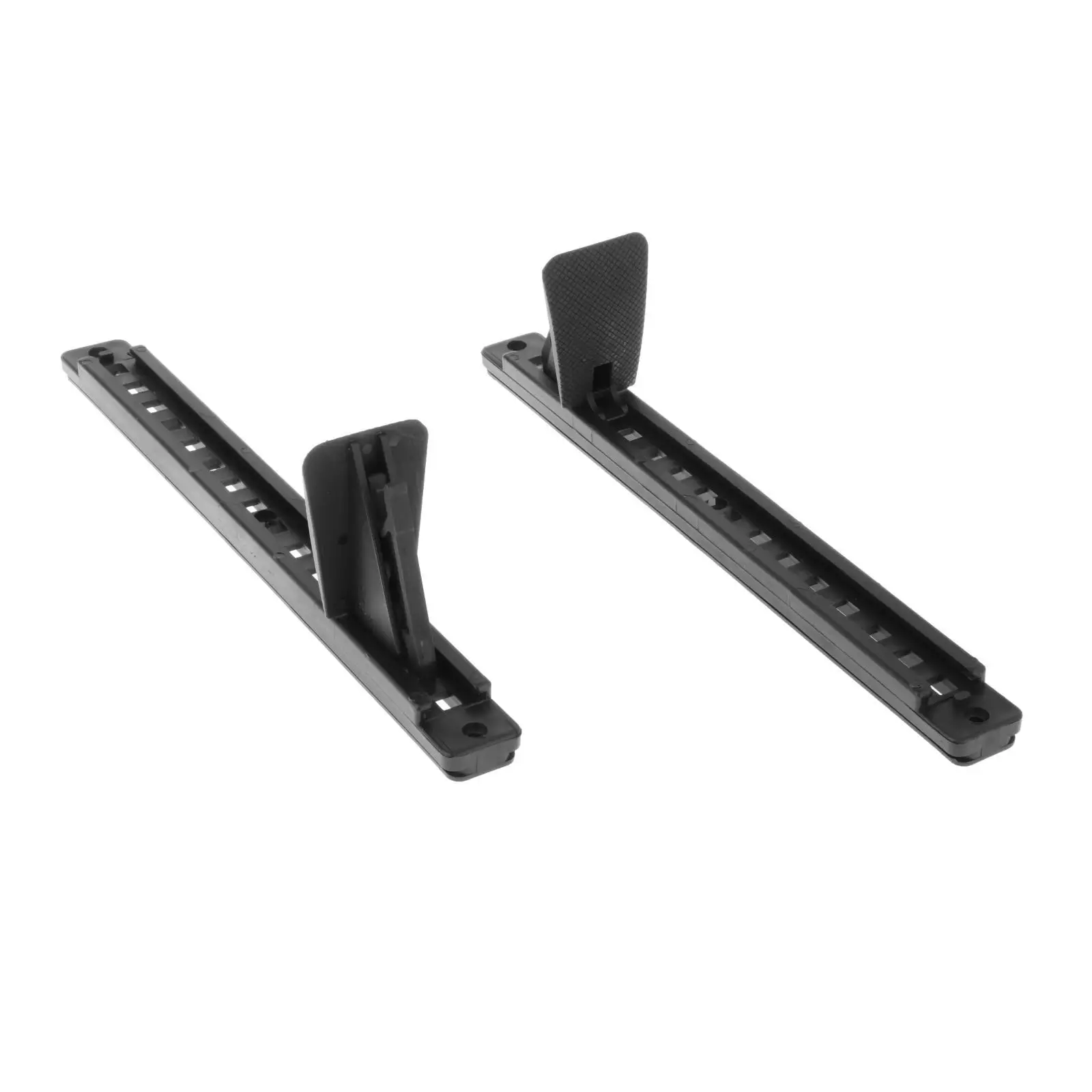 Kayak Foot Pegs Black Finish Kayak Accessories 15 Inches Universal Footrest