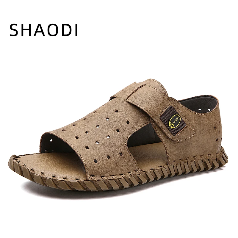 

Мужские сандалии ручной работы, стильная пляжная обувь, мягкая Уличная Повседневная обувь, роскошные дизайнерские, все бренды, лето 2023