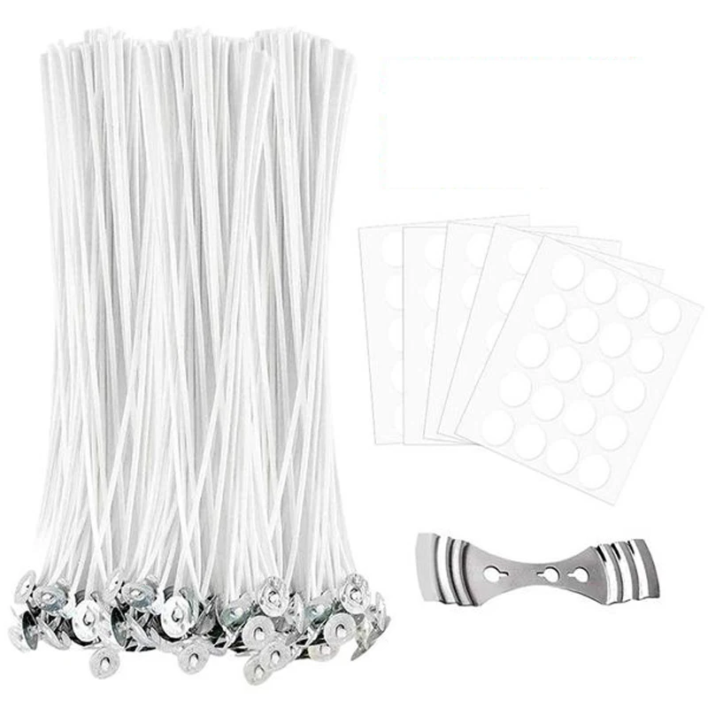 Набор DIY свеча фитиль костюм оригинальный бездымный свечи делая соевый воск ядро