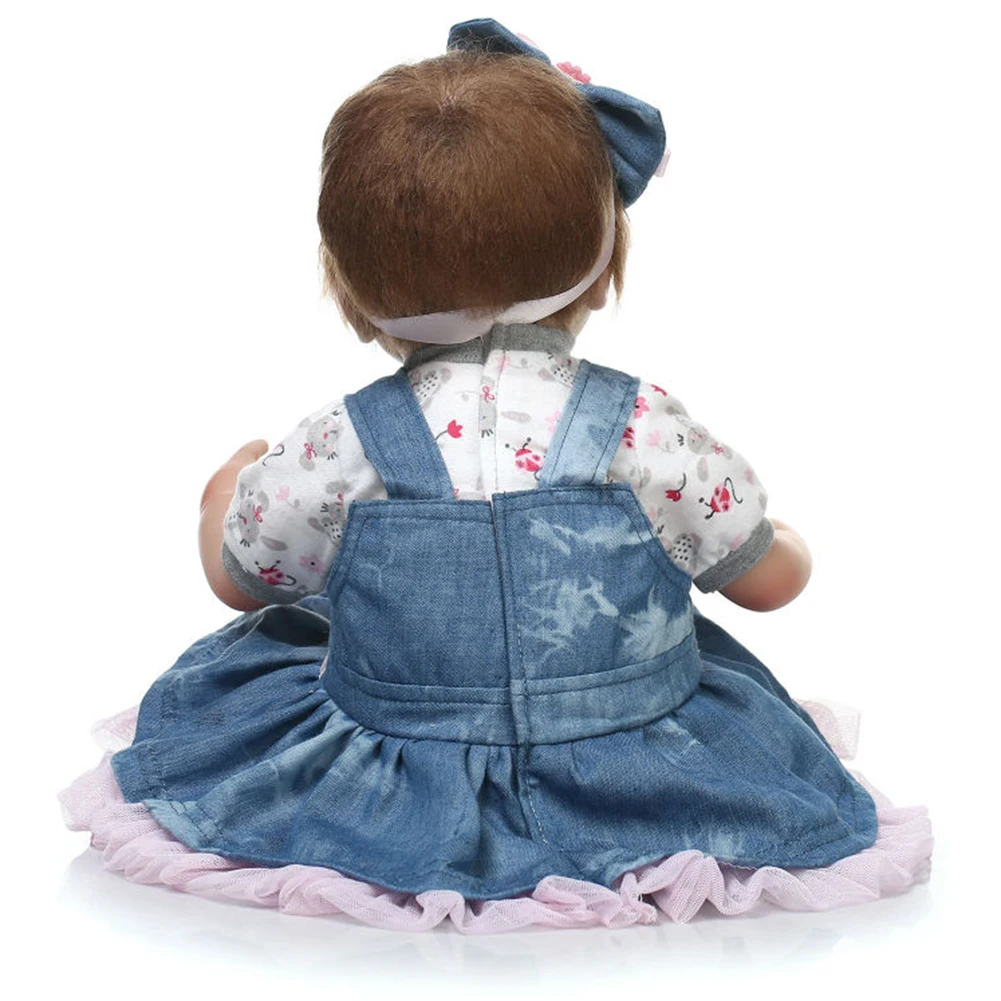 

42cm Lifelike Simulation Reborn Doll Toys Kids Birthday Gifts Educational Props
