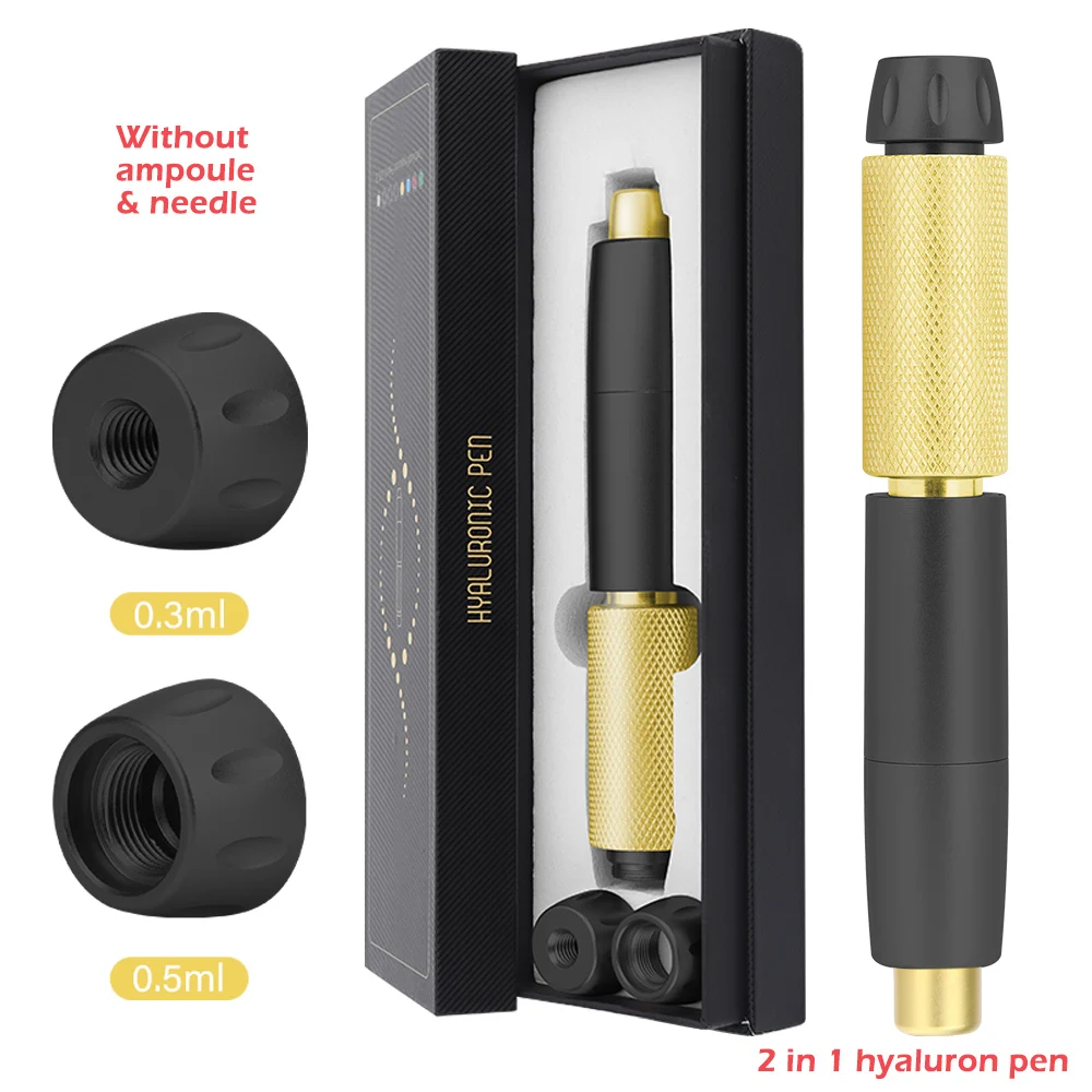 Ручка 2-в-1 с гиалуроновой кислотой и 3 уровнями давления |