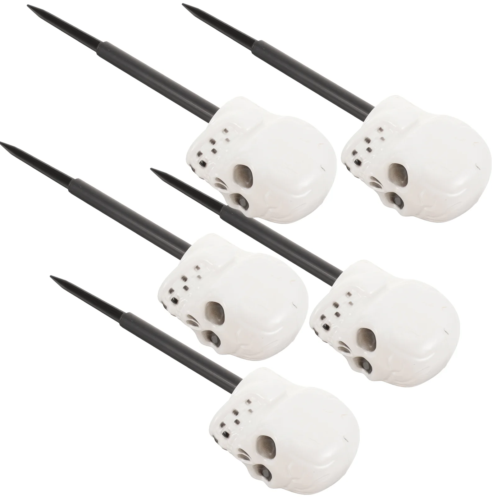 

5 Pcs Wood Pile Lawn Light Part Lamp Decor Halloween Accessory Decorations Pendant Car