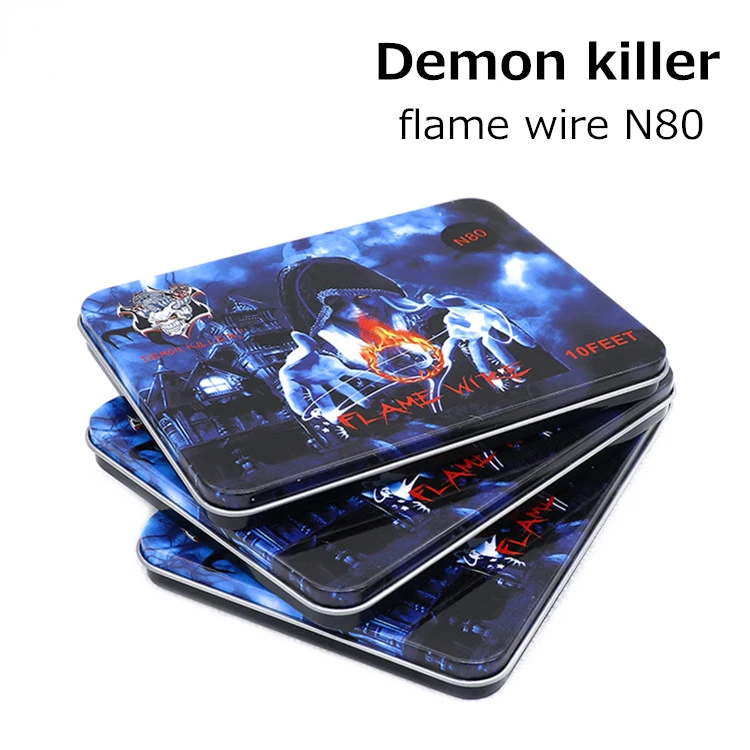 

Original Demon Killer Flame Wire N80 SS316 Flame wire 316L 10Feet electronic cigarette accessory for RDA RDTA tank Atomizer