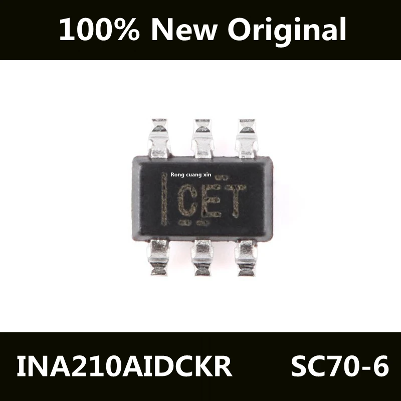 

5PCS New Original INA210AIDCKR INA210AIDCK INA210AI Packaging SC-70-6 Bidirectional Current Sensing Amplifier Chip